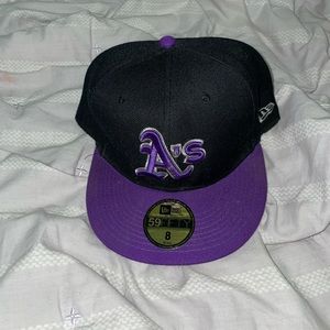 Mens new era Oakland fitted hat